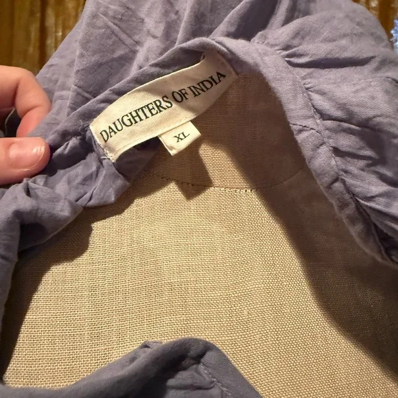 Daughters of India Gray Long Sleeve Dress - Picture 5 of 5